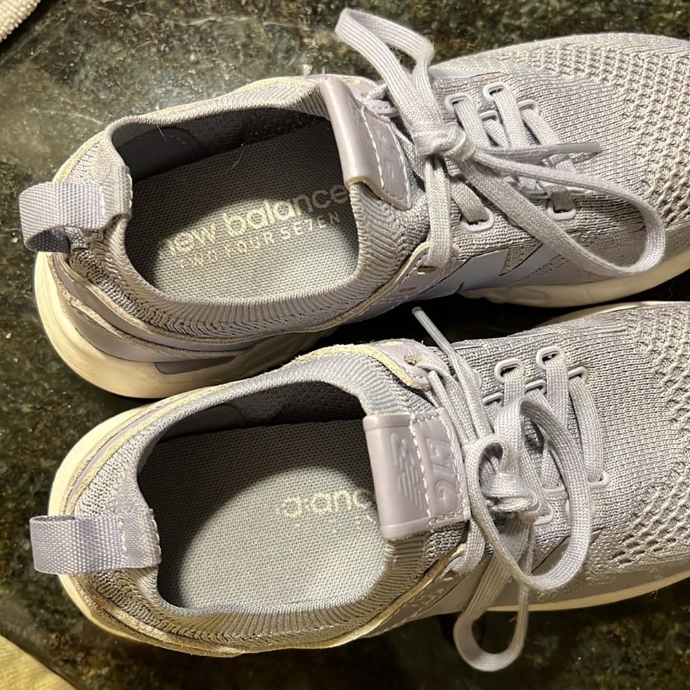 New Balance lilac running/walking sneakers - Picture 3 of 5